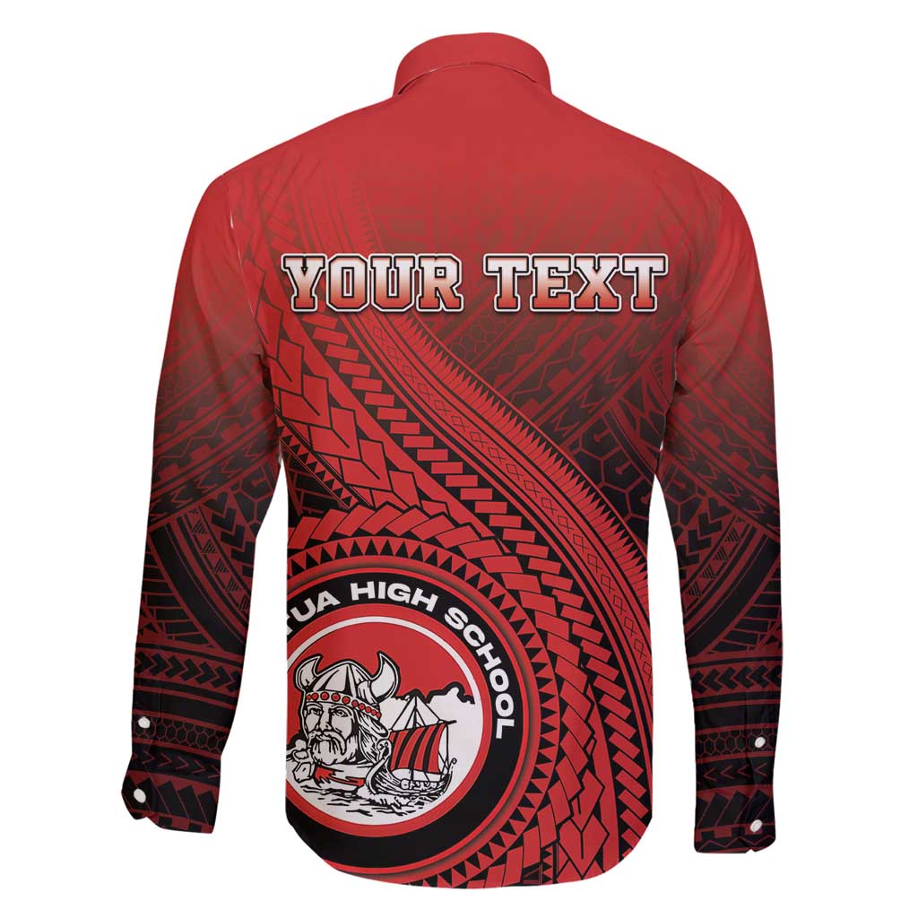 Personalized Fagaitua High School Family Matching Summer Maxi Dress and Hawaiian Shirt Polynesian Tribal Pattern LT05 - Polynesian Pride