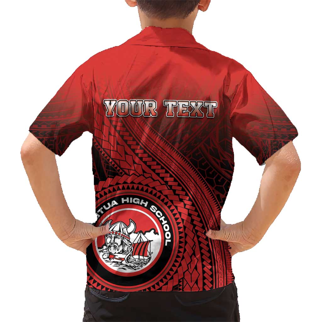 Personalized Fagaitua High School Kid Hawaiian Shirt Polynesian Tribal Pattern LT05 - Polynesian Pride