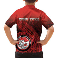 Personalized Fagaitua High School Kid Hawaiian Shirt Polynesian Tribal Pattern LT05 - Polynesian Pride