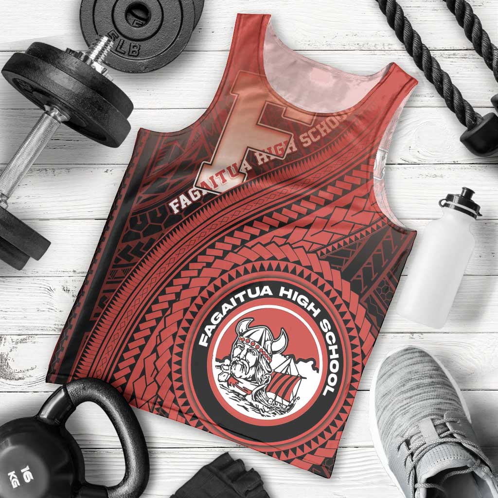 Personalized Fagaitua High School Men Tank Top Polynesian Tribal Pattern LT05 - Polynesian Pride