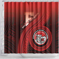 Fagaitua High School Shower Curtain Polynesian Tribal Pattern LT05 - Polynesian Pride