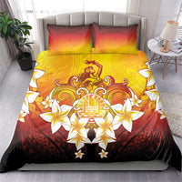 Tahiti Heiva Festival Bedding Set Tahitian Vahine Plumeria Flowers LT05 - Polynesian Pride