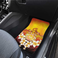 Tahiti Heiva Festival Car Mats Tahitian Vahine Plumeria Flowers LT05 - Polynesian Pride
