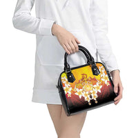 Tahiti Heiva Festival Shoulder Handbag Tahitian Vahine Plumeria Flowers LT05 - Polynesian Pride