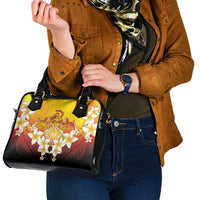 Tahiti Heiva Festival Shoulder Handbag Tahitian Vahine Plumeria Flowers LT05 - Polynesian Pride