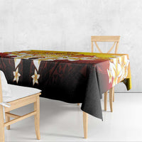 Tahiti Heiva Festival Tablecloth Tahitian Vahine Plumeria Flowers LT05 - Polynesian Pride