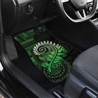 New Zealand Maori Koru Fern Car Mats Spiral Polynesian Style Green LT05 - Polynesian Pride