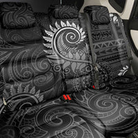 New Zealand Maori Koru Fern Back Car Seat Cover Spiral Polynesian Style Gray LT05 - Polynesian Pride