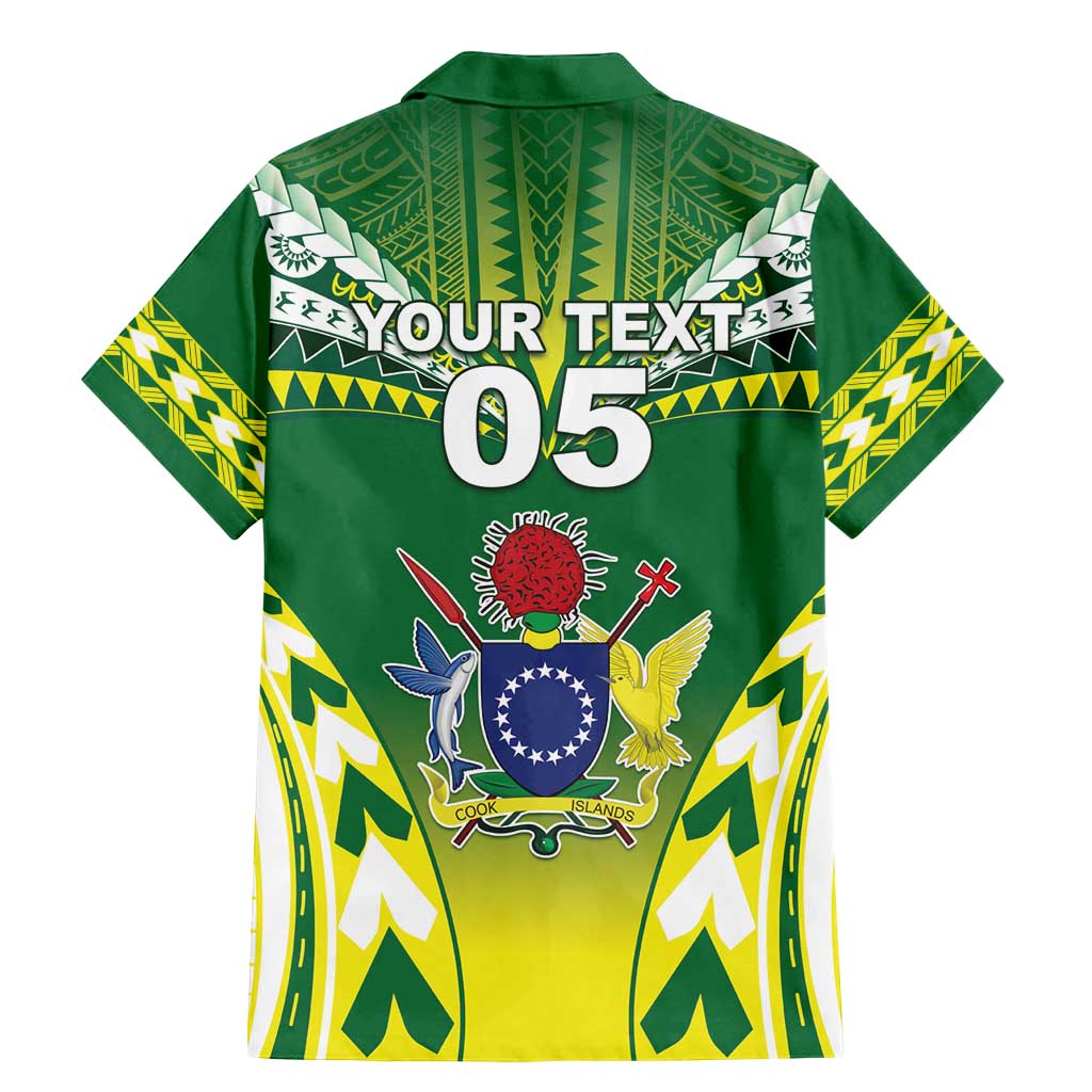 Cook Islands Rugby Custom Family Matching Mermaid Dress and Hawaiian Shirt The Kukis Go Champions LT05 - Polynesian Pride