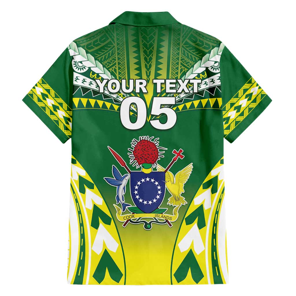 Cook Islands Rugby Custom Family Matching Tank Maxi Dress and Hawaiian Shirt The Kukis Go Champions LT05 - Polynesian Pride