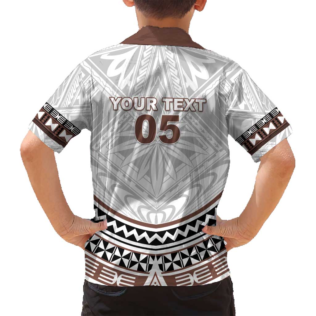 Fiji Rugby Custom Family Matching Long Sleeve Bodycon Dress and Hawaiian Shirt Fijian Bati Go Champions LT05 - Polynesian Pride