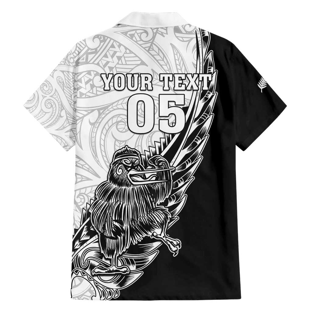 New Zealand Kiwi Rugby Custom Family Matching Off Shoulder Maxi Dress and Hawaiian Shirt Go Champions Maori Pattern LT05 - Polynesian Pride