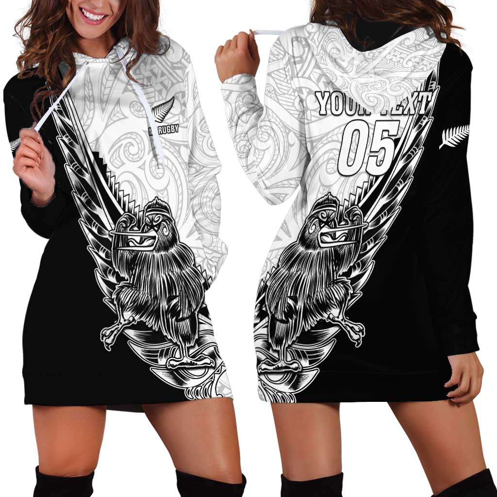 New Zealand Kiwi Rugby Custom Hoodie Dress Go Champions Maori Pattern LT05 - Polynesian Pride