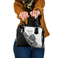 New Zealand Kiwi Rugby Custom Shoulder Handbag Go Champions Maori Pattern