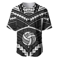 Custom Polynesia Beach Volleyball Baseball Jersey Polynesian Tribal Pattern - Polynesian Pride