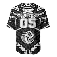 Custom Polynesia Beach Volleyball Baseball Jersey Polynesian Tribal Pattern - Polynesian Pride