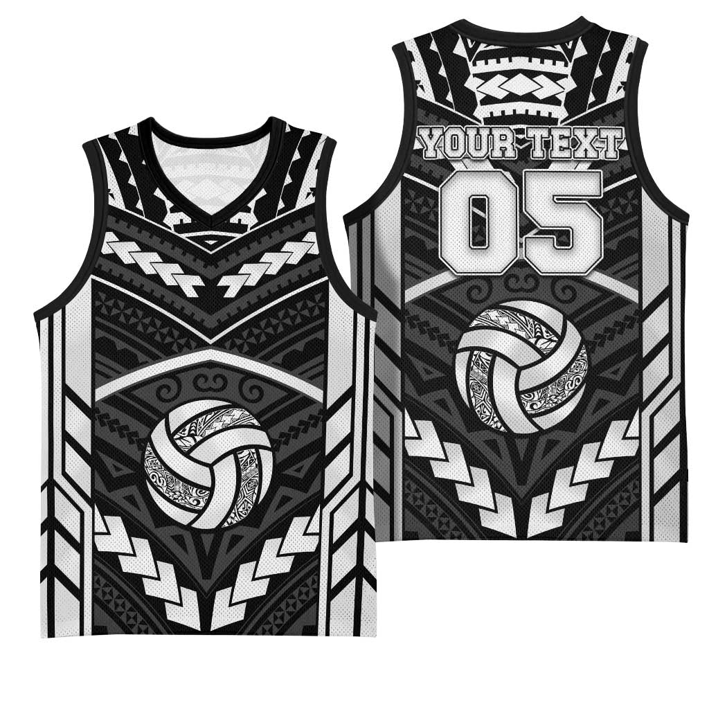 Custom Polynesia Beach Volleyball Basketball Jersey Polynesian Tribal Pattern - Polynesian Pride