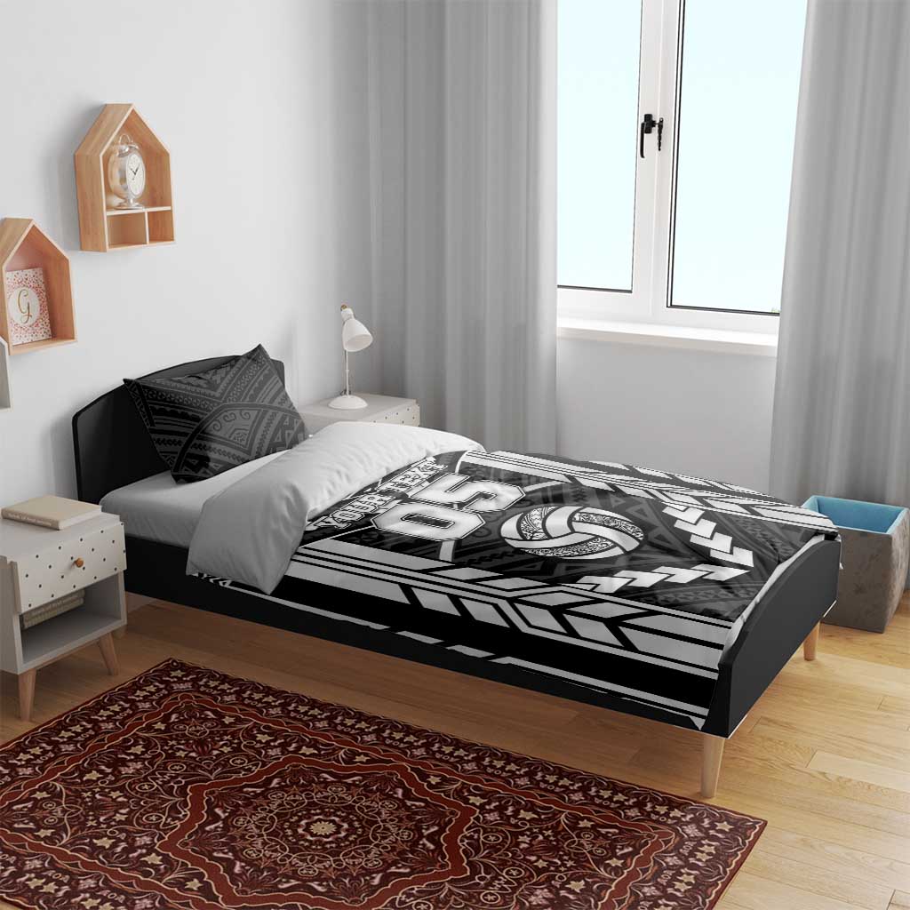 Custom Polynesia Beach Volleyball Bedding Set Polynesian Tribal Pattern - Polynesian Pride