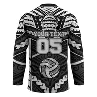 Custom Polynesia Beach Volleyball Hockey Jersey Polynesian Tribal Pattern - Polynesian Pride
