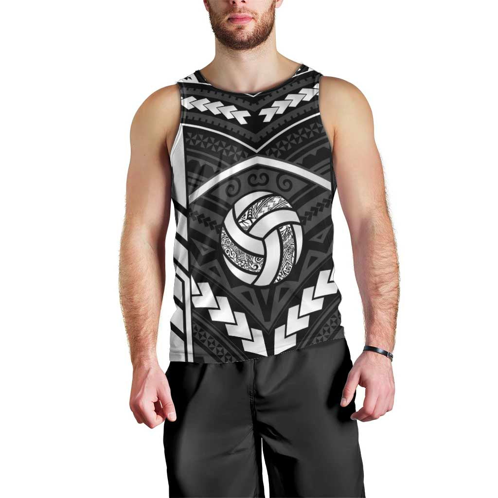Custom Polynesia Beach Volleyball Men Tank Top Polynesian Tribal Pattern - Polynesian Pride
