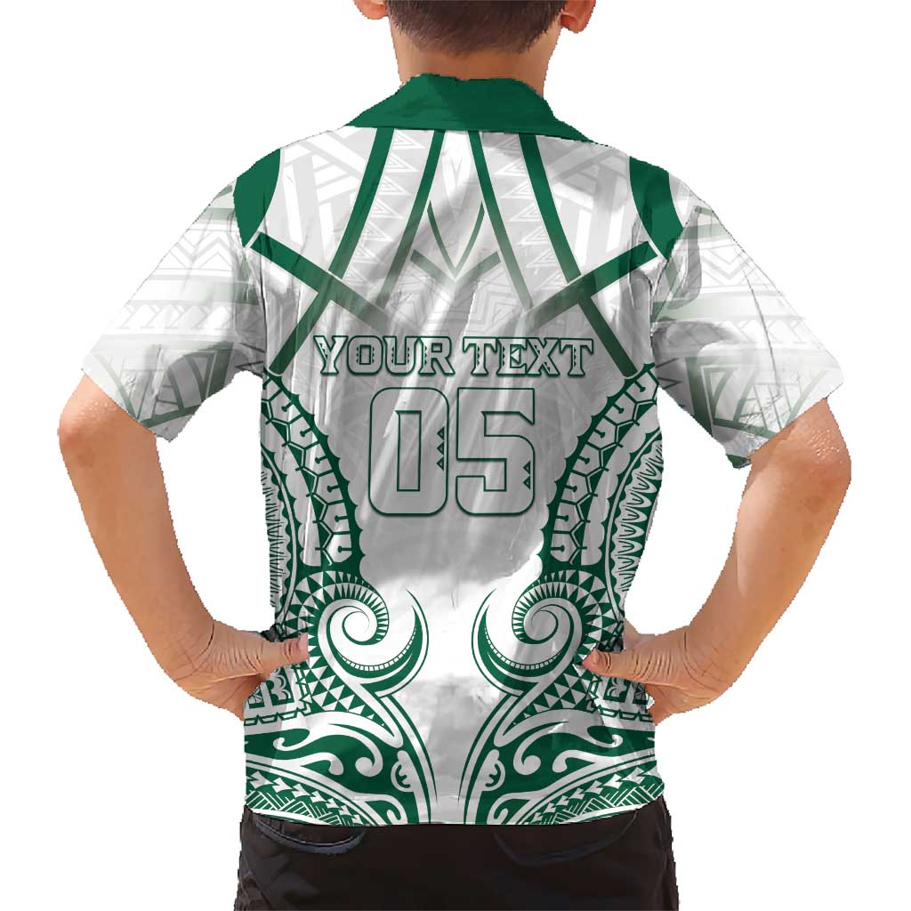 Custom Hawaii Volleyball Family Matching Puletasi and Hawaiian Shirt Polynesian Pattern - Polynesian Pride