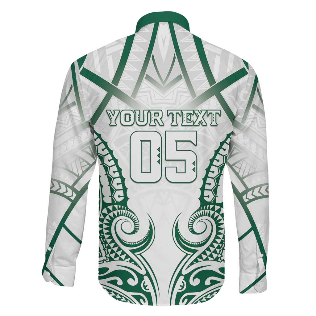 Custom Hawaii Volleyball Family Matching Puletasi and Hawaiian Shirt Polynesian Pattern - Polynesian Pride