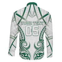 Custom Hawaii Volleyball Family Matching Short Sleeve Bodycon Dress and Hawaiian Shirt Polynesian Pattern LT05 - Polynesian Pride