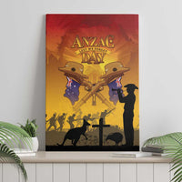 ANZAC Day Canvas Wall Art Australia And New Zealand Slouch Hats LT05 - Polynesian Pride