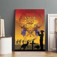 ANZAC Day Canvas Wall Art Australia And New Zealand Slouch Hats LT05 - Polynesian Pride
