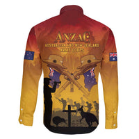 ANZAC Day Family Matching Mermaid Dress and Hawaiian Shirt Australia And New Zealand Slouch Hats LT05 - Polynesian Pride