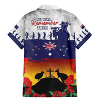 New Zealand And Australia ANZAC Last Post Family Matching Mermaid Dress and Hawaiian Shirt LT05 - Polynesian Pride