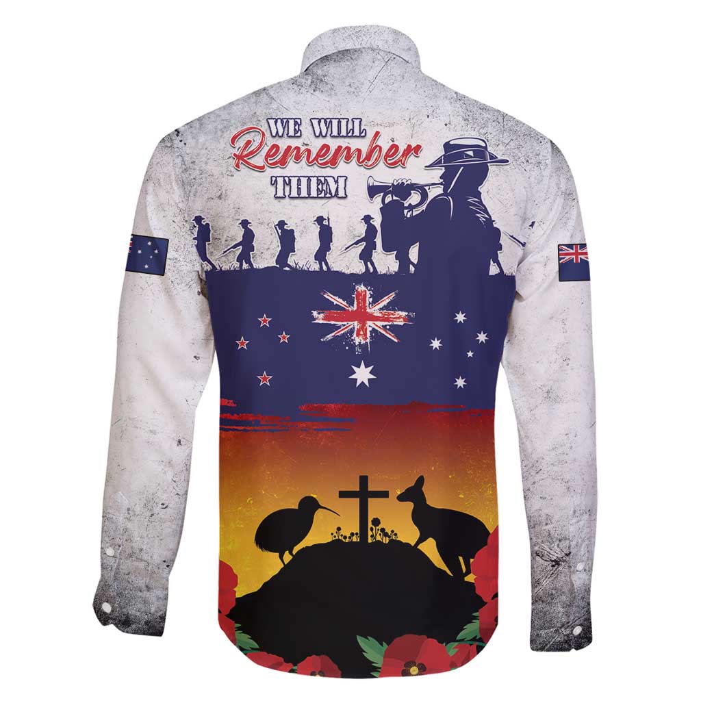 New Zealand And Australia ANZAC Last Post Family Matching Puletasi and Hawaiian Shirt LT05 - Polynesian Pride