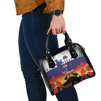 New Zealand And Australia ANZAC Last Post Shoulder Handbag LT05 - Polynesian Pride