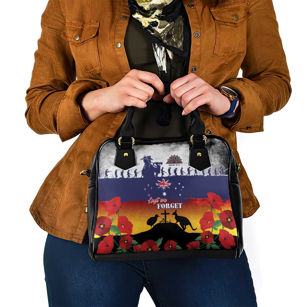 New Zealand And Australia ANZAC Last Post Shoulder Handbag LT05 - Polynesian Pride