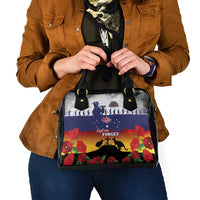 New Zealand And Australia ANZAC Last Post Shoulder Handbag LT05 - Polynesian Pride