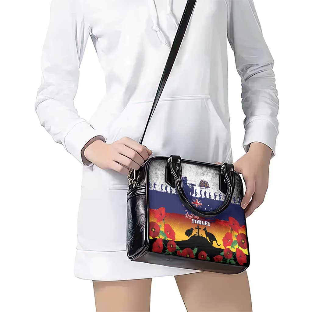 New Zealand And Australia ANZAC Last Post Shoulder Handbag LT05 - Polynesian Pride