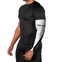 Custom Fiji 2026 Rugby Arm Sleeves Fijian Tapa Pattern