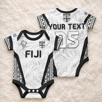 Custom Fiji 2026 Rugby Baby Onesie Fijian Tapa Pattern