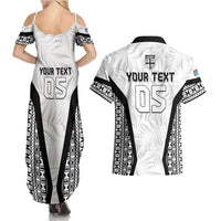 Custom Fiji 2026 Rugby Couples Matching Summer Maxi Dress and Hawaiian Shirt Fijian Tapa Pattern LT05 - Polynesian Pride
