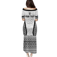 Custom Fiji 2026 Rugby Family Matching Puletasi and Hawaiian Shirt Fijian Tapa Pattern LT05 - Polynesian Pride