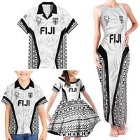 Custom Fiji 2026 Rugby Family Matching Tank Maxi Dress and Hawaiian Shirt Fijian Tapa Pattern LT05 - Polynesian Pride