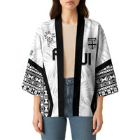 Custom Fiji 2026 Rugby Kimono Fijian Tapa Pattern