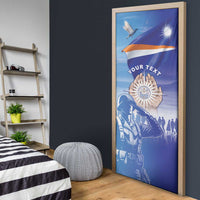 Personalised Marshall Islands Remembrance Day Door Cover We Will Always Remember