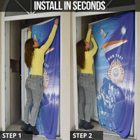 Personalised Marshall Islands Remembrance Day Door Cover We Will Always Remember