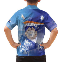 Personalised Marshall Islands Remembrance Day Family Matching Off Shoulder Short Dress and Hawaiian Shirt We Will Always Remember