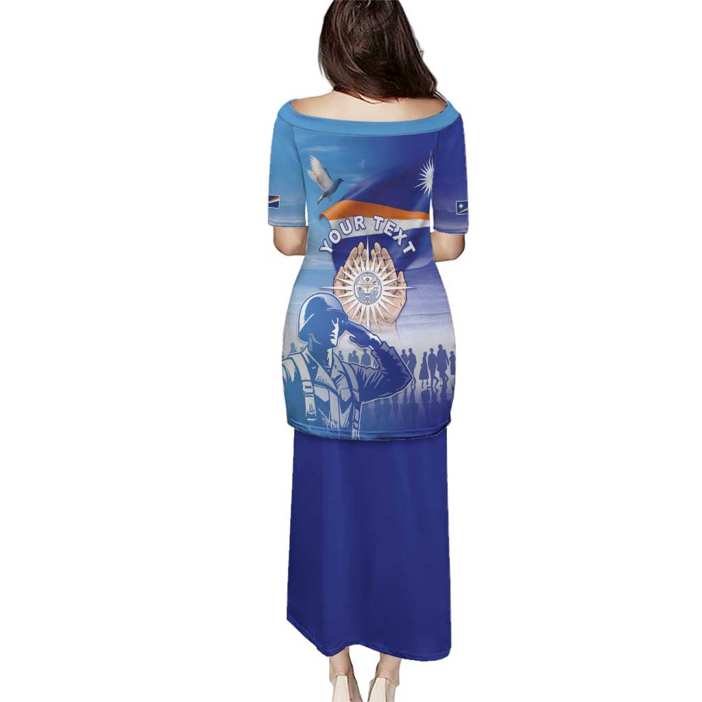Personalised Marshall Islands Remembrance Day Family Matching Puletasi and Hawaiian Shirt We Will Always Remember