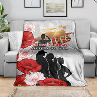 New Zealand ANZAC Day Blanket The Unsung Heroes Sisters of War LT05 - Polynesian Pride