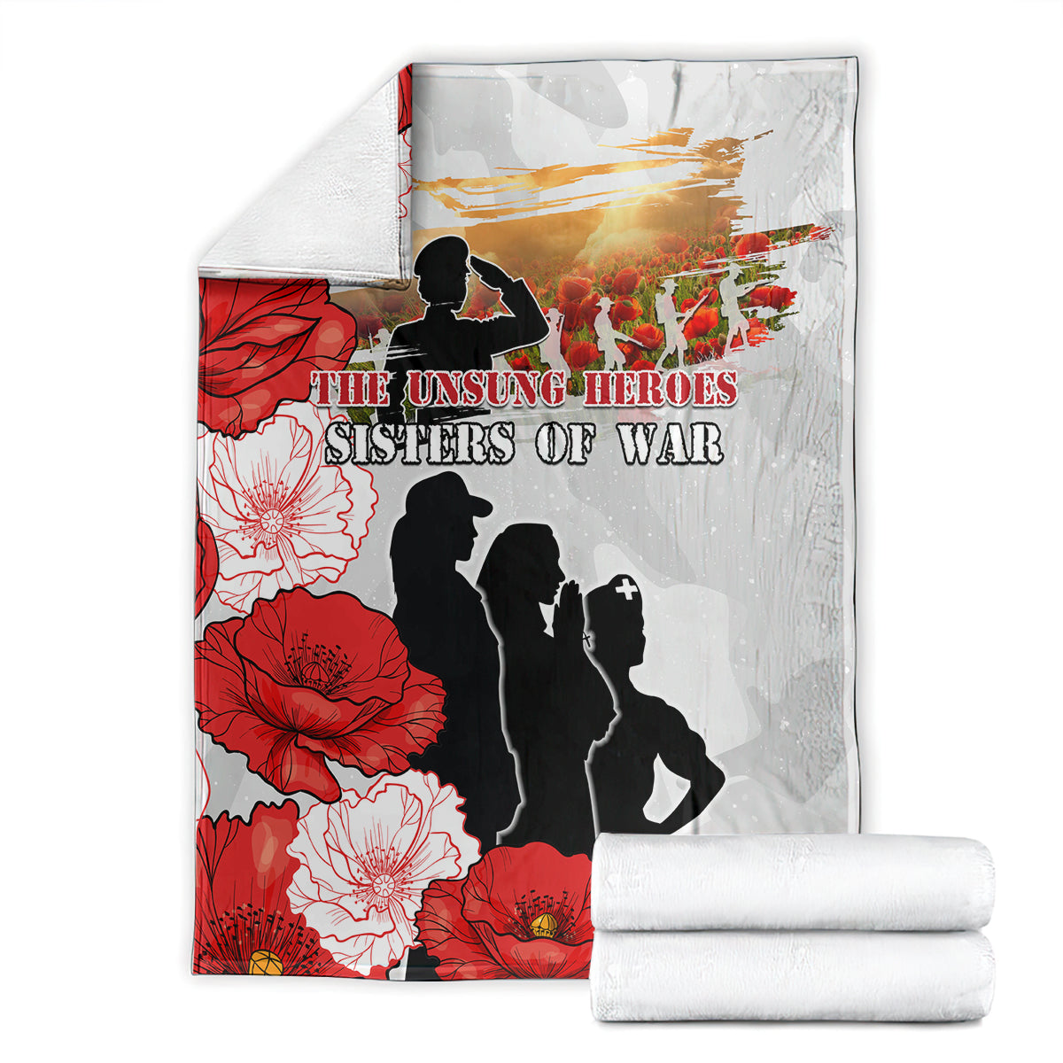 New Zealand ANZAC Day Blanket The Unsung Heroes Sisters of War LT05 - Polynesian Pride