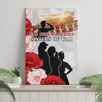 New Zealand ANZAC Day Canvas Wall Art The Unsung Heroes Sisters of War LT05 - Polynesian Pride