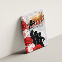 New Zealand ANZAC Day Canvas Wall Art The Unsung Heroes Sisters of War LT05 - Polynesian Pride